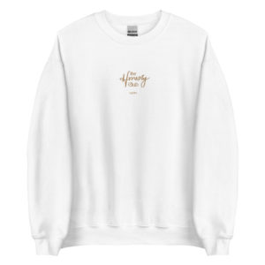 Honesty Club Embroidered Crewneck Sweatshirts