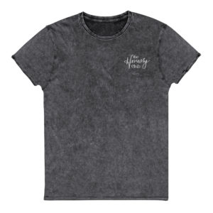 Vintage Embroidered Denim Tee